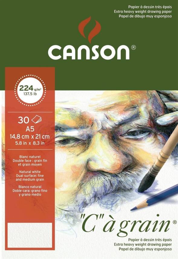 Canson Cagrain 224G 30Sayfa A5 - 2