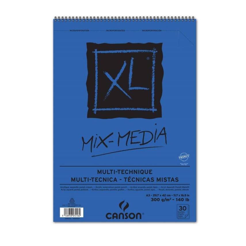 Canson Can Xl Mix Media Album 300 Gr A3 30 Yaprak Çok Amaçlı Albüm - 1