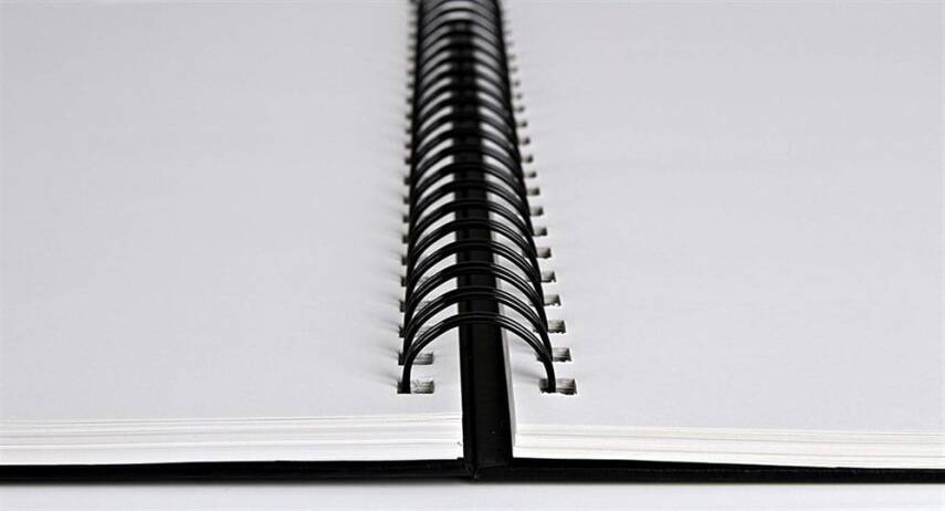 Canson Çok Amaçlı Spiralli Sert Kapaklı Resim Defteri 22,9cm x 30,5cm 224 g - 2