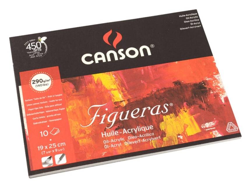 Canson Figueras Adhesive Block 38x46cm 290gr 10 Pages - 1