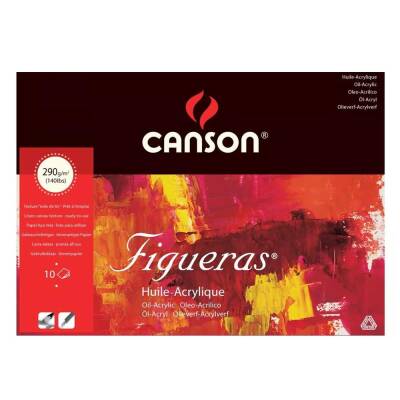 Canson Figueras Yapışkanlı Blok 38x46cm 290gr 10Syf