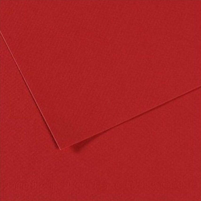 Canson Fon Kartonu 160G A4 Red 116 - 1