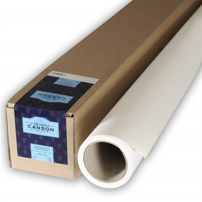 CANSON HERITAGE WATERCOLOR ROLL 152X457 300 Gr - 1