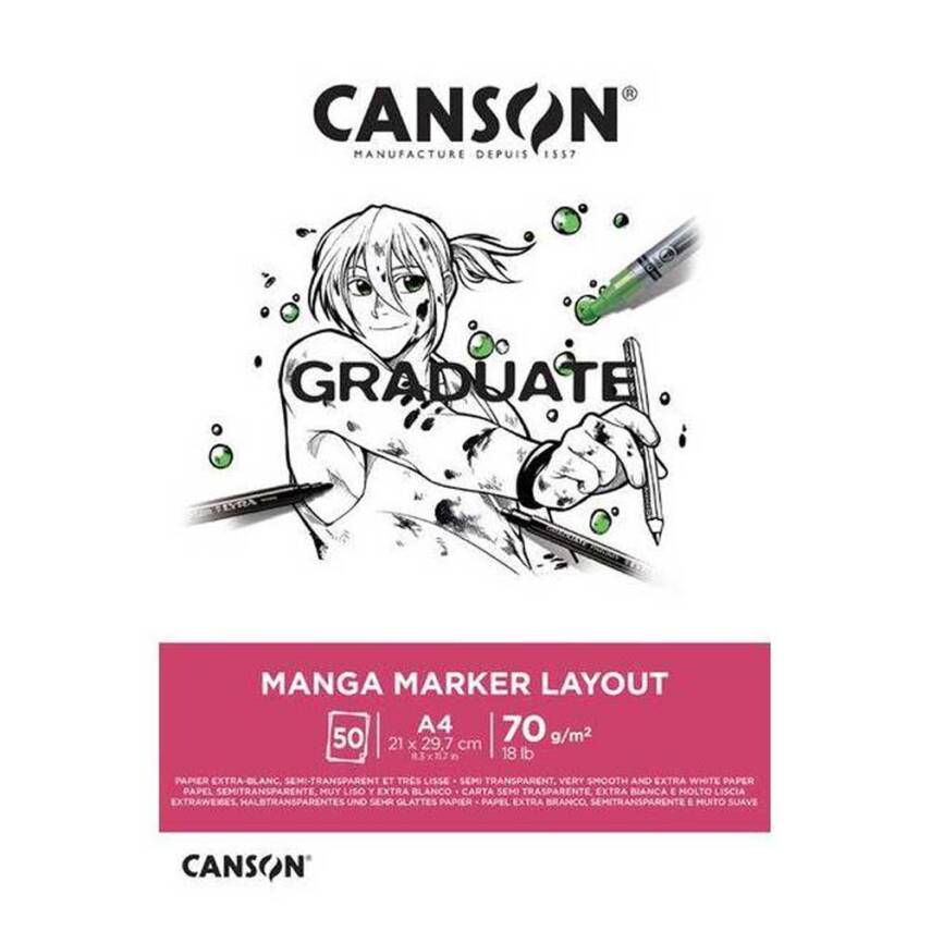 Canson Manga Marker Layout A3 70gr 50 Yp - 1