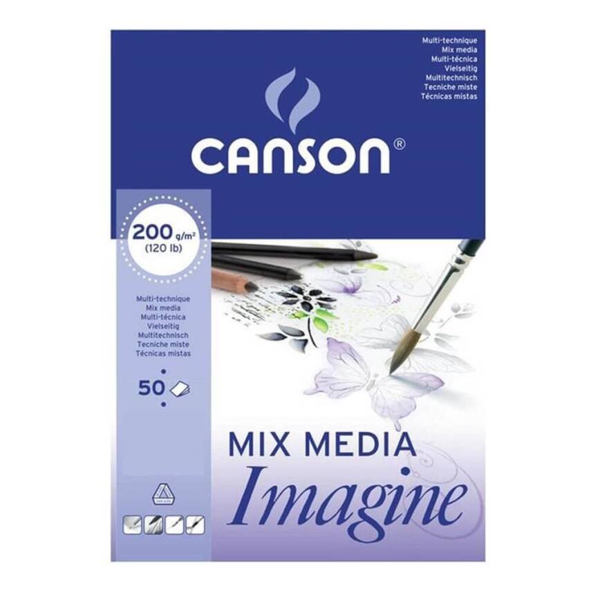 Canson Mix Media İmagine A3 200G 50Sayfa - 1