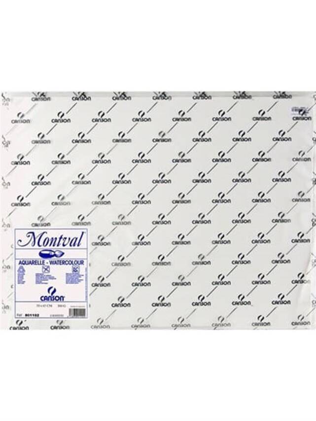 Canson Montval Watercolor Sheet 50x70 300g - 1