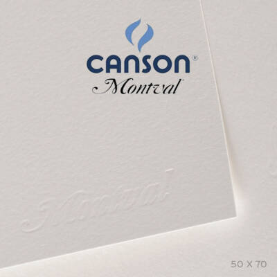 Canson Montval Watercolor Sheet 50x70 300g