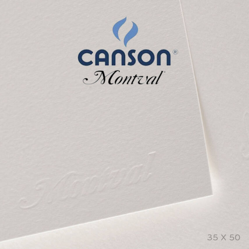 Canson Suluboya Kağıdı 35x50 Montval 300 Gr - 1