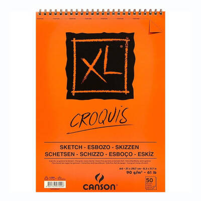 Canson Xl Croquis Eskiz Defteri A4 90gr 50yp