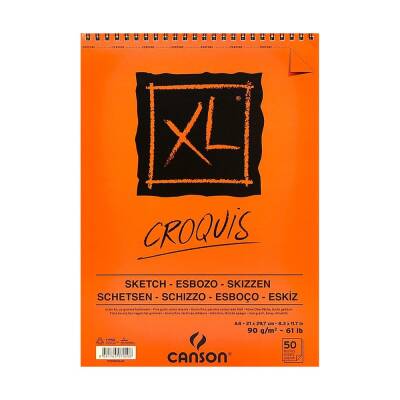 Canson Xl Croquis Sketchbook A5 90gr 50yp - 2