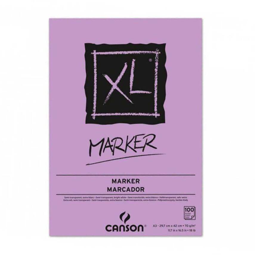 Canson XL Marker Pad A3 70 gr 100 Yp - 1