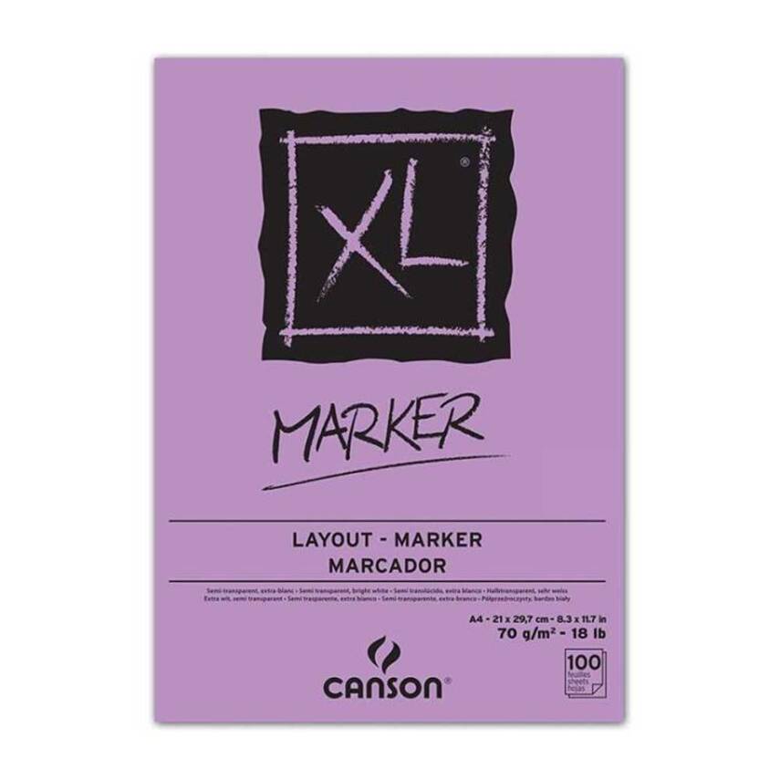 Canson XL Marker Pad A4 70g 100s - 1