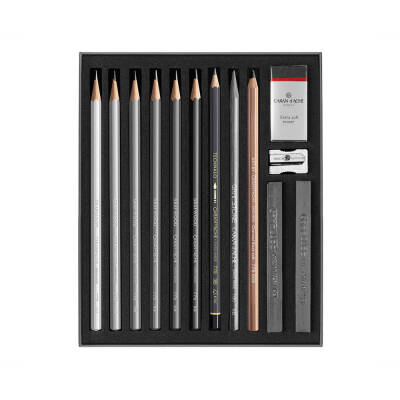Caran d'Ache Sketching Set, 14 pieces (1)