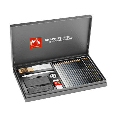 Caran d'Ache Graphite Line Hediye Seti