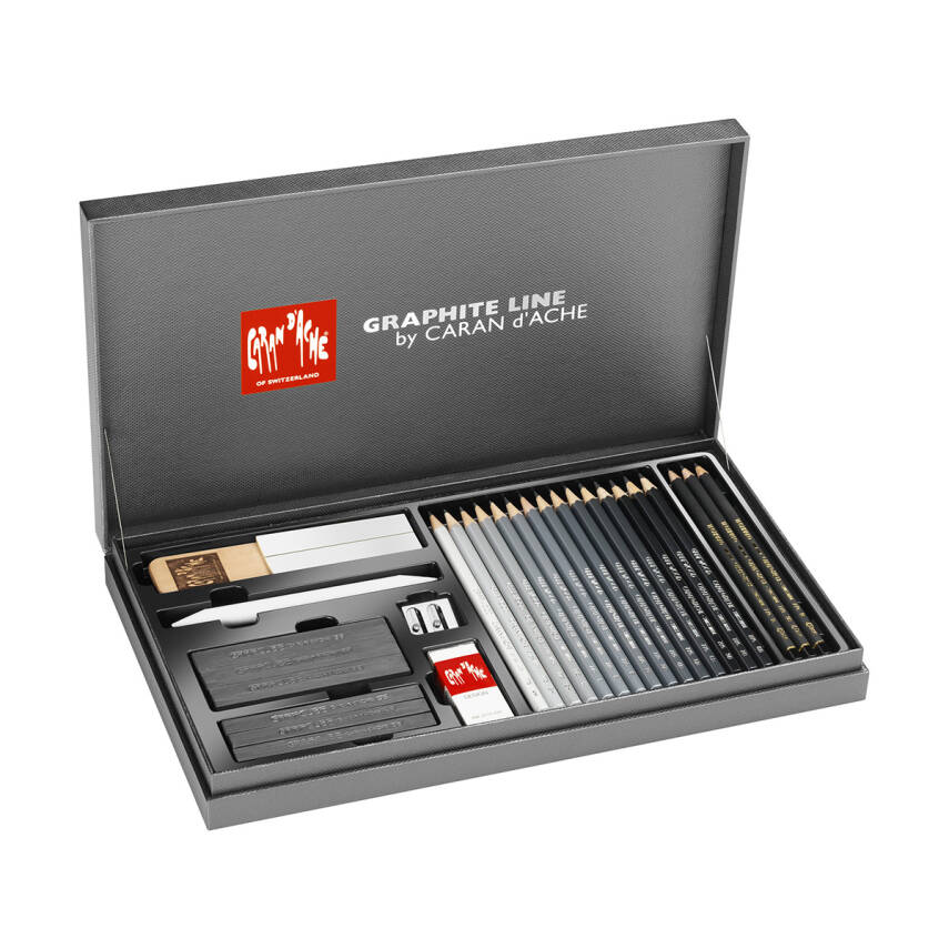 Caran d'Ache Graphite Line Hediye Seti - 1