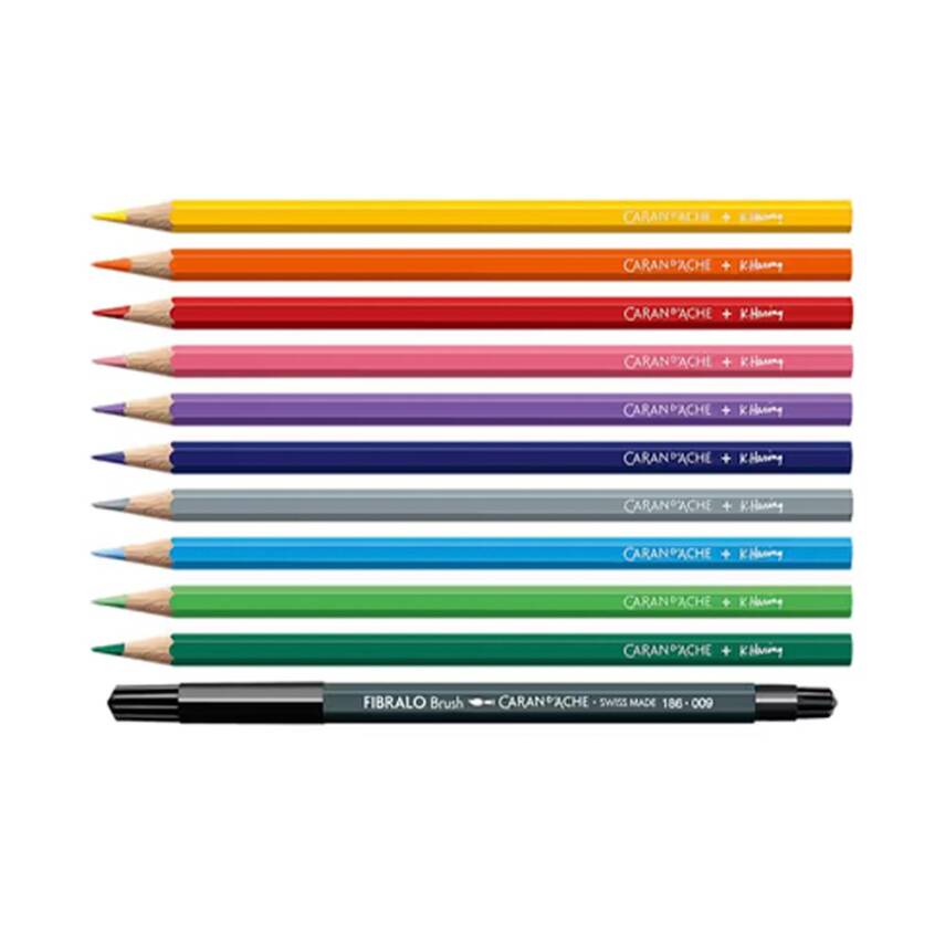 Caran d'Ache Keith Haring Colour Set - 4