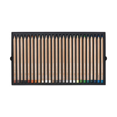 Caran d'Ache Luminance 6901 Kuru Boya Kalem Seti 76 Renk - 5