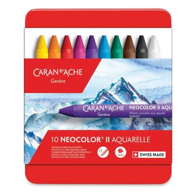 Caran d'Ache Neo Pastel Seti 10 Renk
