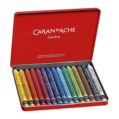 Caran d'Ache Neo Pastel Seti 15 Renk (1)
