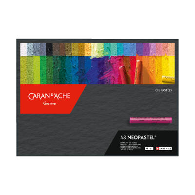 Caran d'Ache Neo Pastel Seti 48 Renk (1)