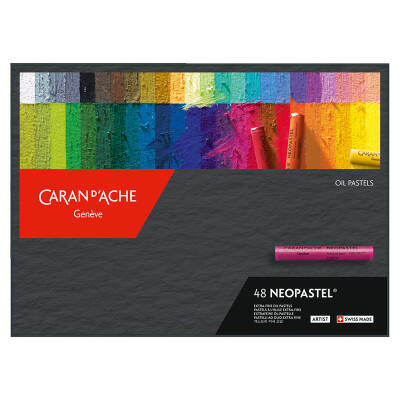 Caran d'Ache Neo Pastel Seti 48 Renk - 3