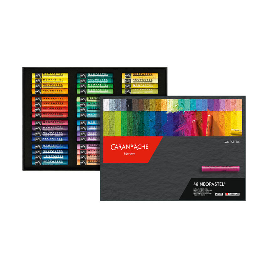Caran d'Ache Neo Pastel Set 48 Colours - 1