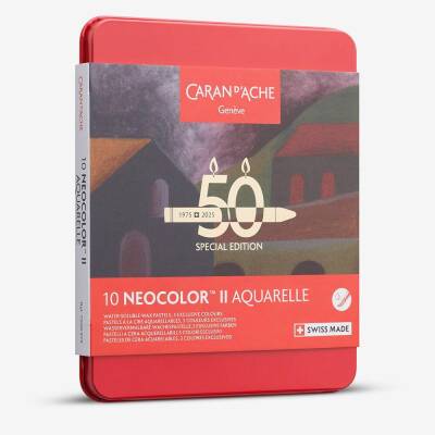 Caran d'Ache Neo Pastel Seti Dark 10 Renk