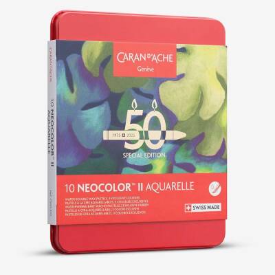 Caran d'Ache Neo Pastel Seti Lush 10 Renk