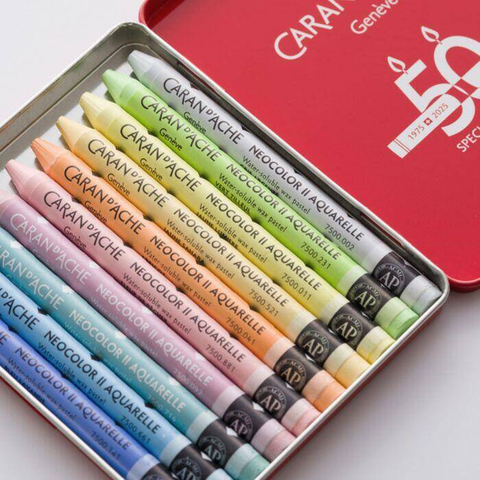 Caran d'Ache Neo Pastel Seti Pastel 10 Renk - 4