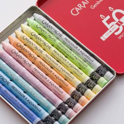 Caran d'Ache Neo Pastel Seti Pastel 10 Colours - 4