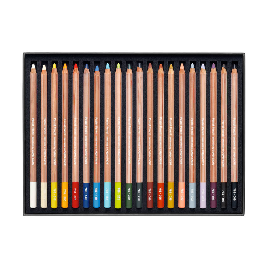 Caran d'Ache Pastel Pencils Set 20 Renk - 2
