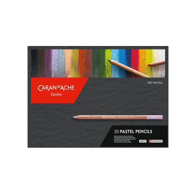 Caran d'Ache Pastel Pencils Set 20 Renk - 3