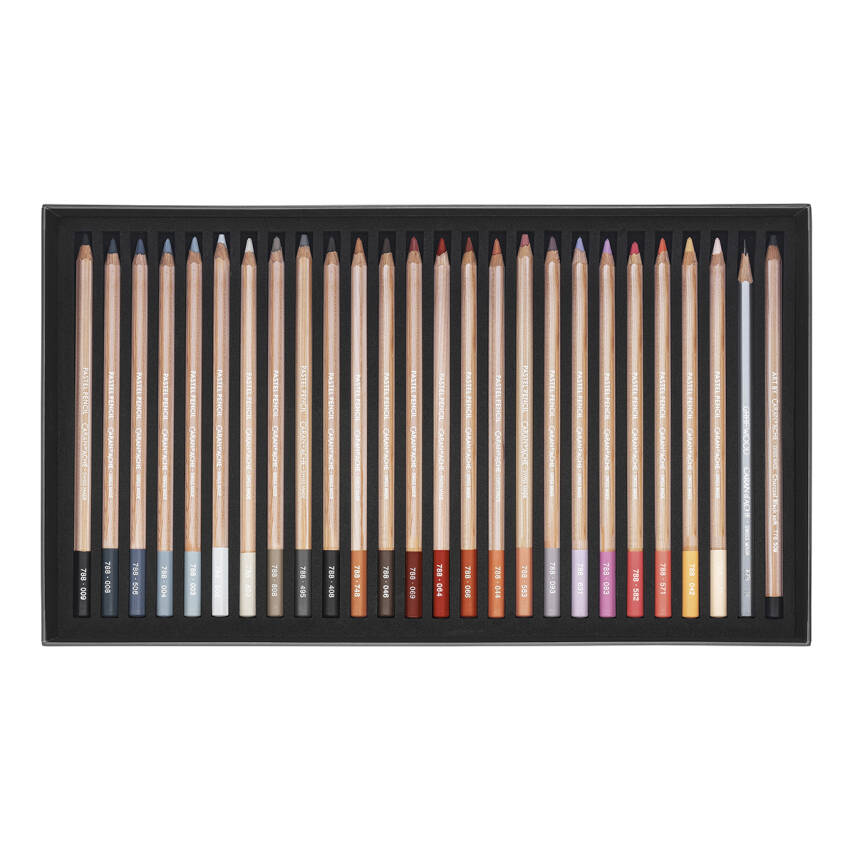 Caran d'Ache Pastel Pencils Set 76 Renk - 4