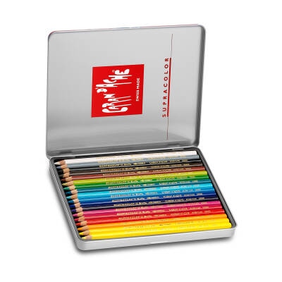 Caran d'Ache Supra Color Soft Aquarell Sulu Boya Kalem Seti 18 Renk - 3