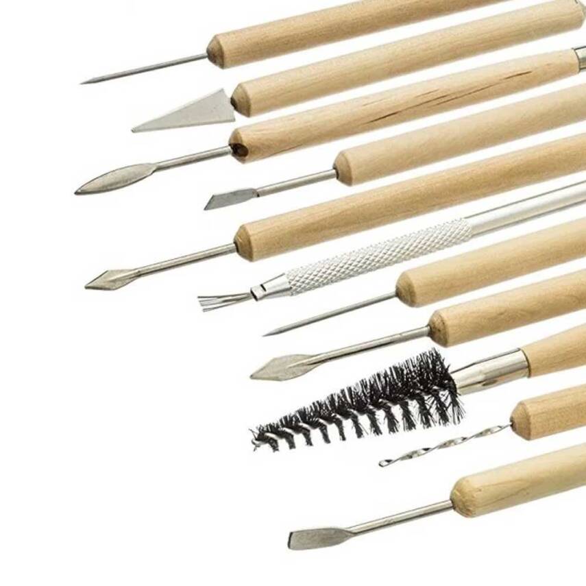 Ceramic Carving and Cleaning Detail Set 11 Pieces - 1