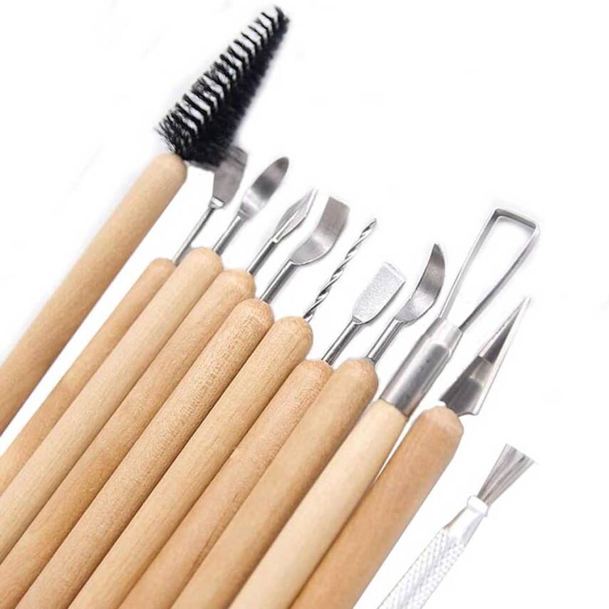 Ceramic Carving and Cleaning Detail Set 11 Pieces - SA0019 - 1