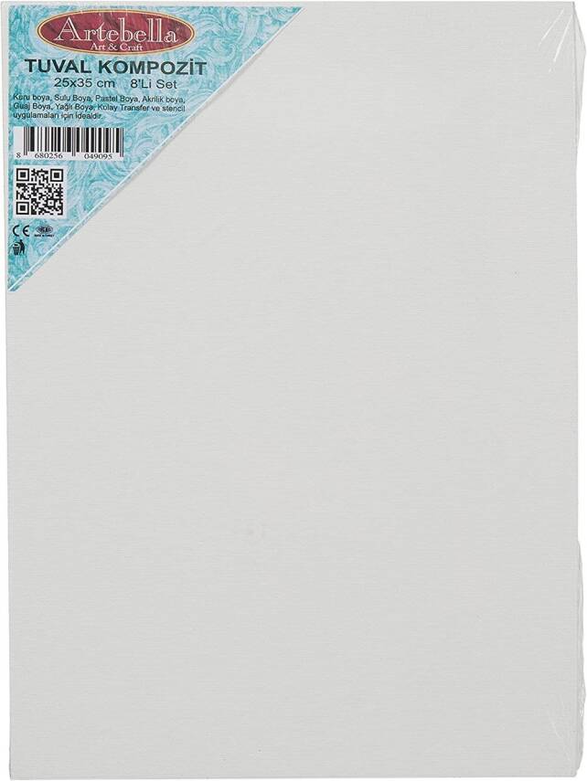 Composite Press Canvas 25 x 35 cm Set of 8 - 1
