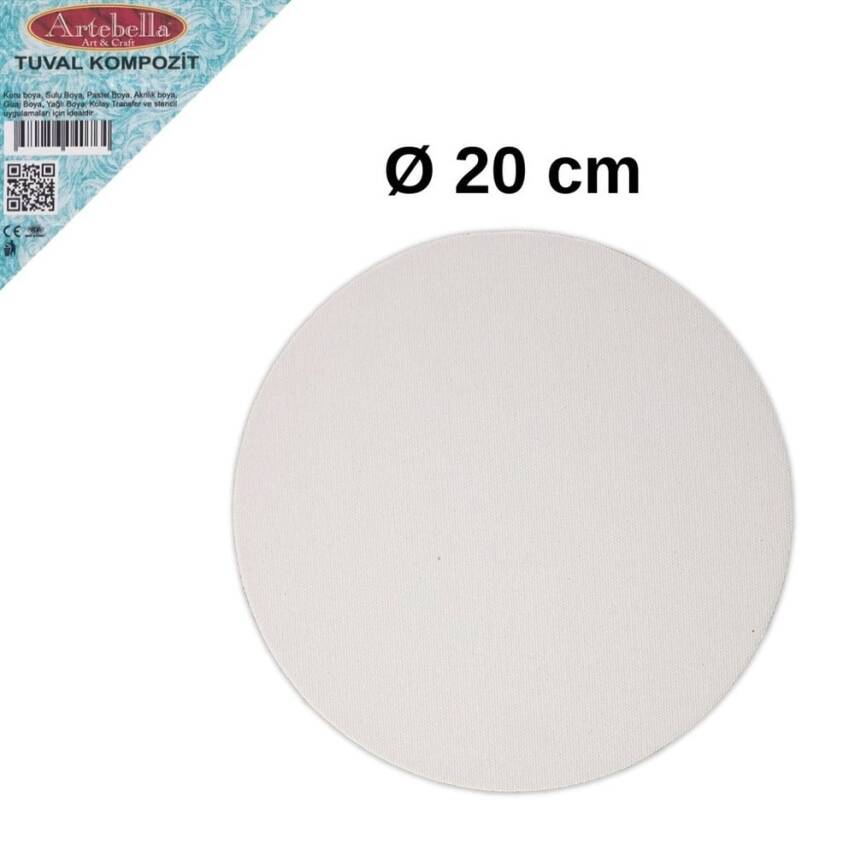 Composite Pressed Canvas Round 20 cm - 1