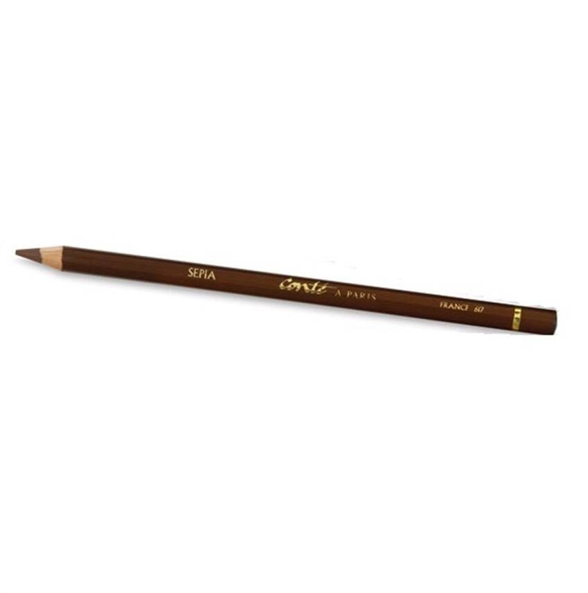 Conte A Paris Sketching Pencil Sepia Round - 2