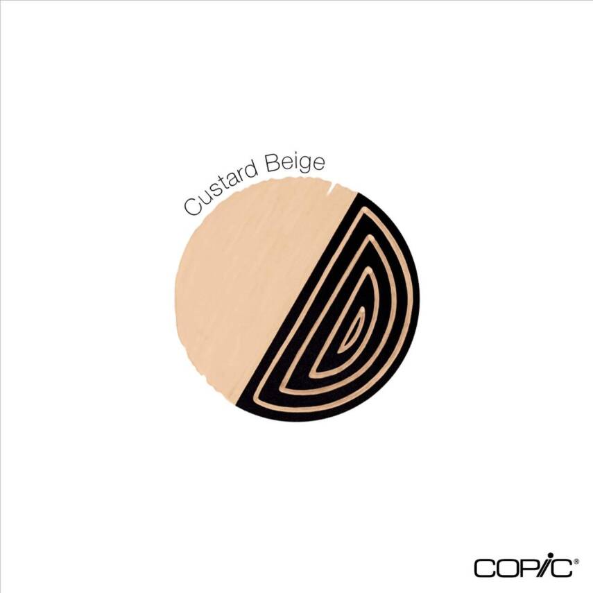 Copic Acrea Marker Custard Beige - 4