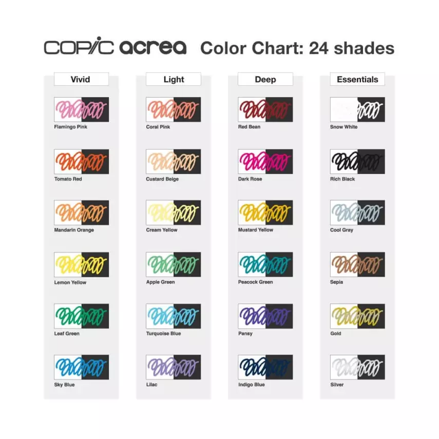 Copic Acrea Marker Mustard Yellow - 4