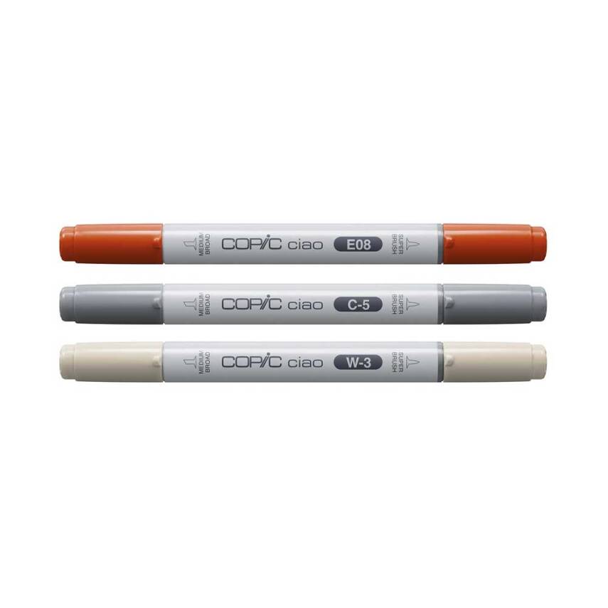 Copic Ciao 3'lü Layer Mix Set Architect Palette - 3