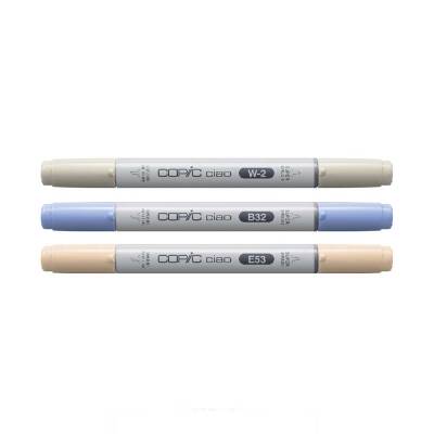 Copic Ciao 3'lü Layer Mix Set Cozy Palette - 3