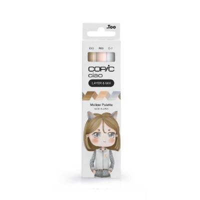Copic Ciao 3'lü Layer Mix Set Mellow Palette