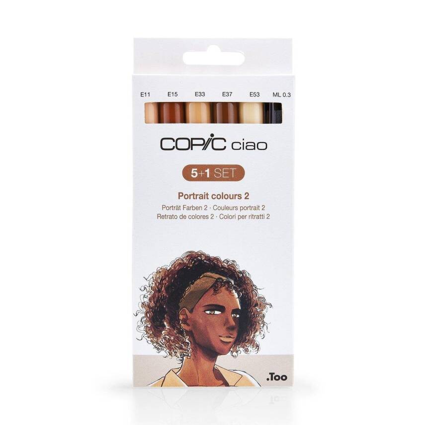 Copic Ciao 5+1 Set Portrait Colors 2 - 1