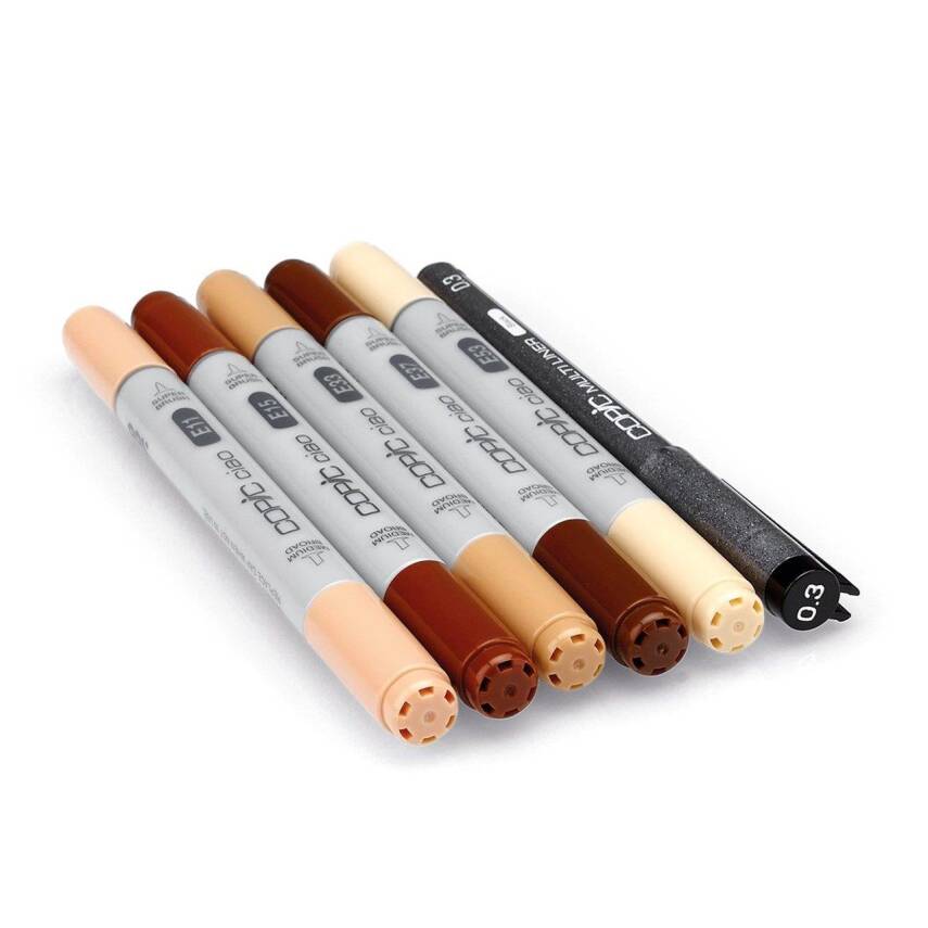 Copic Ciao 5+1 Set Portrait Colors 2 - 2