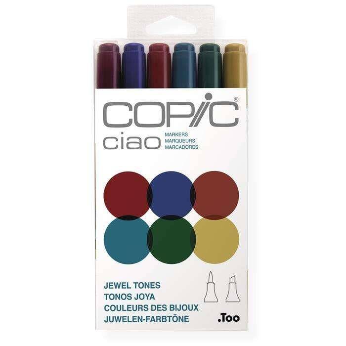 Copic Ciao Jewel Tones Set of 6 - 1