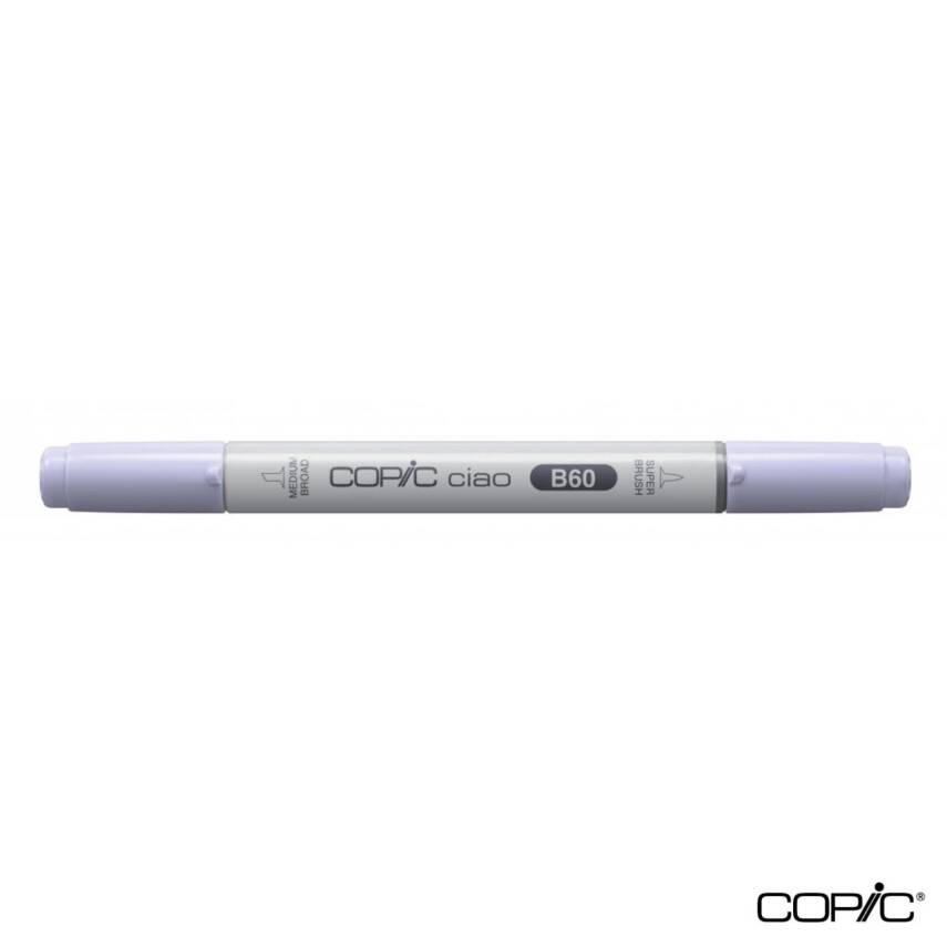 Copic Ciao Marker B60 Pale Blue Gray - 1