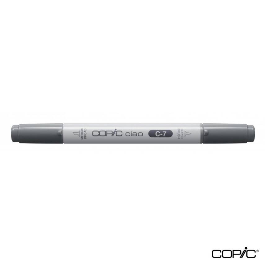 Copic Ciao Marker C 7 Cool Grey - 1