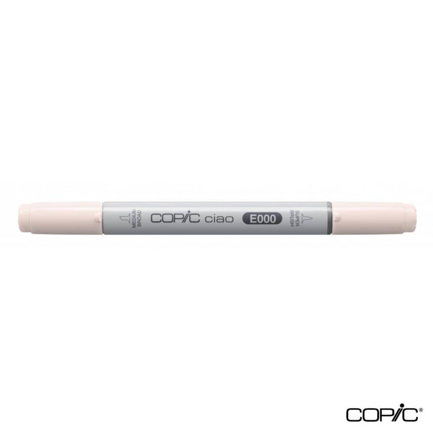 Copic Ciao Marker E 000 Pale Fruit Pink - 1